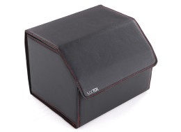 Kofferraum-Organizer CAR COMPACT LEATHER M, 1 Fach, faltbar, mit Deckel