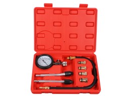 Satz zur Kompressionsprüfung für Benzinmotoren MECHANIC ENGINE TESTER 8, 0-20 bar, 8 Stück