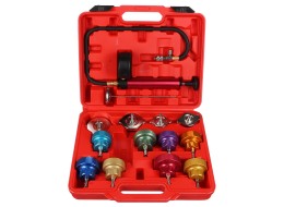 Satz zur Prüfung des Kühlsystems MECHANIC COOLING TESTER 14, 0-2,5bar, 14 Stk.