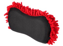 Autowaschschwamm CAR DETAILING WASH 1, 24 x 12,5 x 6 cm, schwarz-rot