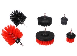 Set Bohrmaschinenbürsten zur Autoreinigung CAR DETAILING DRILL BRUSH 6, 6-teilig