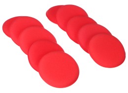 Set Polierpads für Autowachs CAR DETAILING WAX PAD 10, 10-teilig