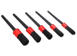Set weicher Präzisionsbürsten zur Autoreinigung CAR DETAILING BRUSH 5 SOFT, 5 Stück