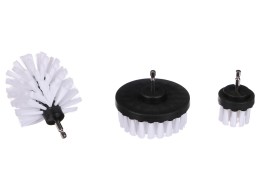 Set Bohrmaschinenbürsten zur Autoreinigung CAR DETAILING DRILL BRUSH 3 SOFT, 3 Stück