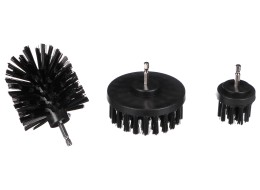 Bürstenset für Bohrmaschine zur Autoreinigung CAR DETAILING DRILL BRUSH 3 HARD, 3 Stück
