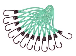Set von Spanngummis mit Metallhaken CARGO CORD SET 1, 21 cm, 12 Stk