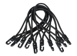 Set von Spanngummis mit Kunststoffhaken CARGO CORD SET 2, 20 cm, 10 Stk