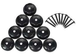 Satz Haken mit Schrauben zur Befestigung von Netz/Plane am Anhänger TRAILER HOOK SET 3, 10 Stück