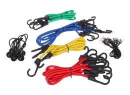Satz Gummispannbänder/Gummizüge CARGO CORD SET 26, 26 Stück