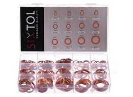Satz aus Kupferdichtringen MECHANIC RING SET 2, M5–M20, 300 Stück