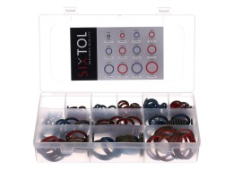 Satz hydraulischer Dichtungen mit Gummilippe MECHANIC RING SET 4, 245 Stück