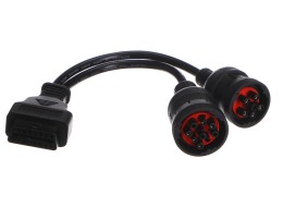 OBD-II-Adapter 9-polig J1939 und 6-polig J1708 MECHANIC CABLE 8