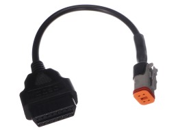 OBD-II-Adapter 4-polig für Harley-Davidson-Motorräder MECHANIC CABLE 20