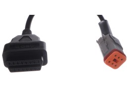 OBD-II-Adapter 6-polig für Harley-Davidson-Motorräder MECHANIC CABLE 21