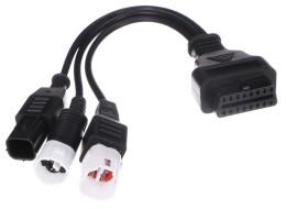 OBD-II-Adapter 3-polig/4-polig/6-polig für Yamaha- und Honda-Motorräder MECHANIC CABLE 22