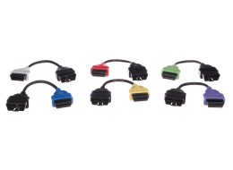 Komplettset OBD-II FiatECUScan-Reduzierungen für Pkw MECHANIC CABLE SET 3, 6-tlg