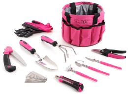 Gartengeräte-Set GARDEN PINK 10