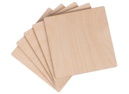 Holzplättchen CREATIVE WOOD SET 5, 10 x 10 cm