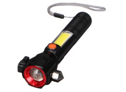 Sicherheits-Autotaschenlampe mit Magnet CAR LAMP SAFETY, 300 lm, COB-LED, USB