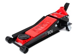 Fahrbarer hydraulischer Wagenheber Heavy-Duty 3 t niedrigprofilig mit Pedal SX JACK PEDAL 3T BLACK