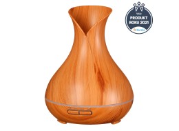 Aroma‑Diffusor Vulcan in hellem Holz 350 ml