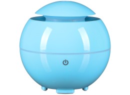 Aroma-Diffuser Globe blau glänzend 150 ml