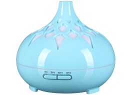Aroma-Diffusor Palm blau glänzend 500ml