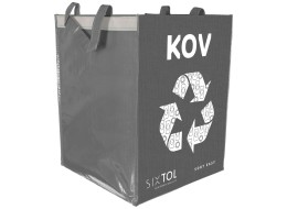Tasche für die Mülltrennung SORT EASY METAL, 30x30x40 cm, 36 l