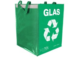Tasche für die Mülltrennung SORT EASY GLAS DE, 30x30x40 cm, 36 l