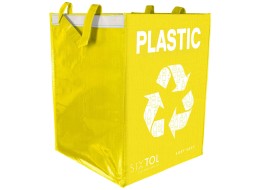 Tasche für getrennte Abfälle SORT EASY PLASTIC EN, 30 x 30 x 40 cm, 36 l