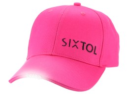 Schirmmütze mit LED-Licht B-CAP 25 lm, wiederaufladbar, USB, Einheitsgröße, rosa