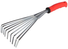 Einhand-schwedische Harke, Länge 350 mm, ergonomischer Griff