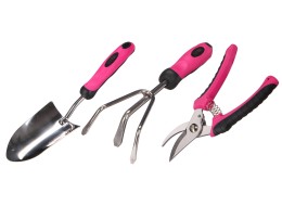 Gartenwerkzeug-Set GARDEN PINK 3