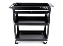 Werkstattwagen für Werkzeug MECHANIC TROLLEY ROGER DRAWER, 3 Ablagen + 1 Schublade