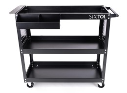 Werkstattwagen für Werkzeuge MECHANIC TROLLEY ROGER MAX, 3 Ablagen
