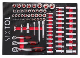 Werkzeugmodul für Werkstattwagen MECHANIC TOOL TRAY 1, 80 Stück